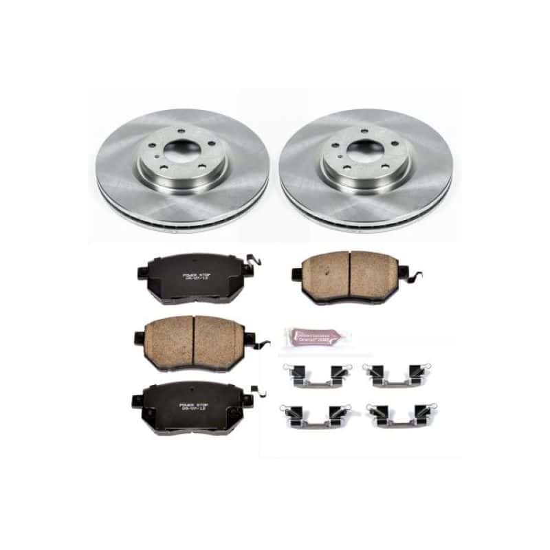 PowerStop — Power Stop 07-08 Nissan Maxima Front Autospecialty Brake Kit - view 1