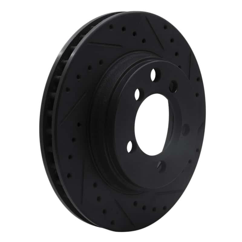 R1 Concepts — R1 74-81 Dodge W100 Front Right Drilled & Slotted Black Brake Rotor
R1 Brake Rotor Drill - view 2