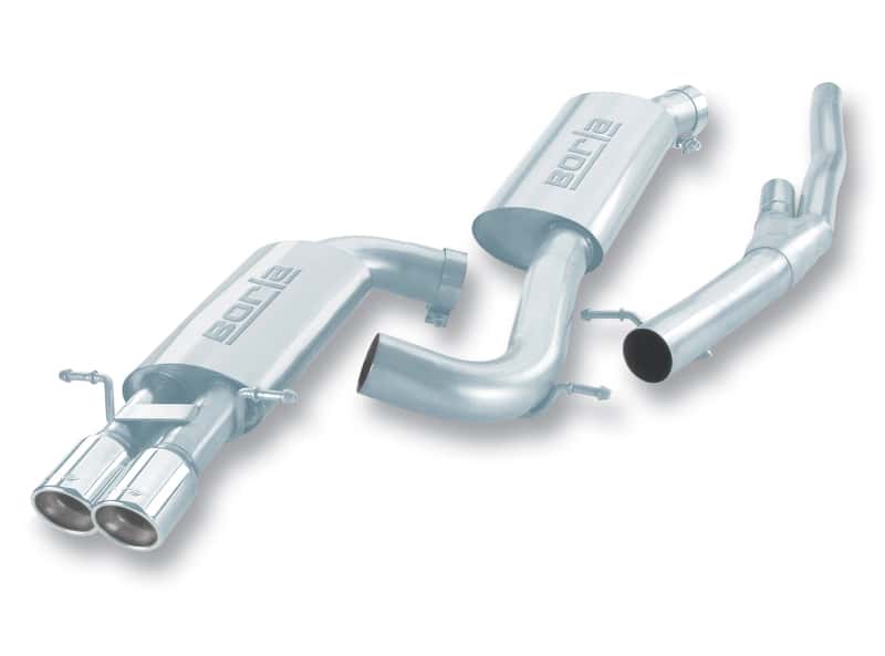 Borla — Borla 00-02 Audi S4 2.7L 6cyl AWD SS Catback Exhaust
Cat-Back System
ExhstSysKt - view 1