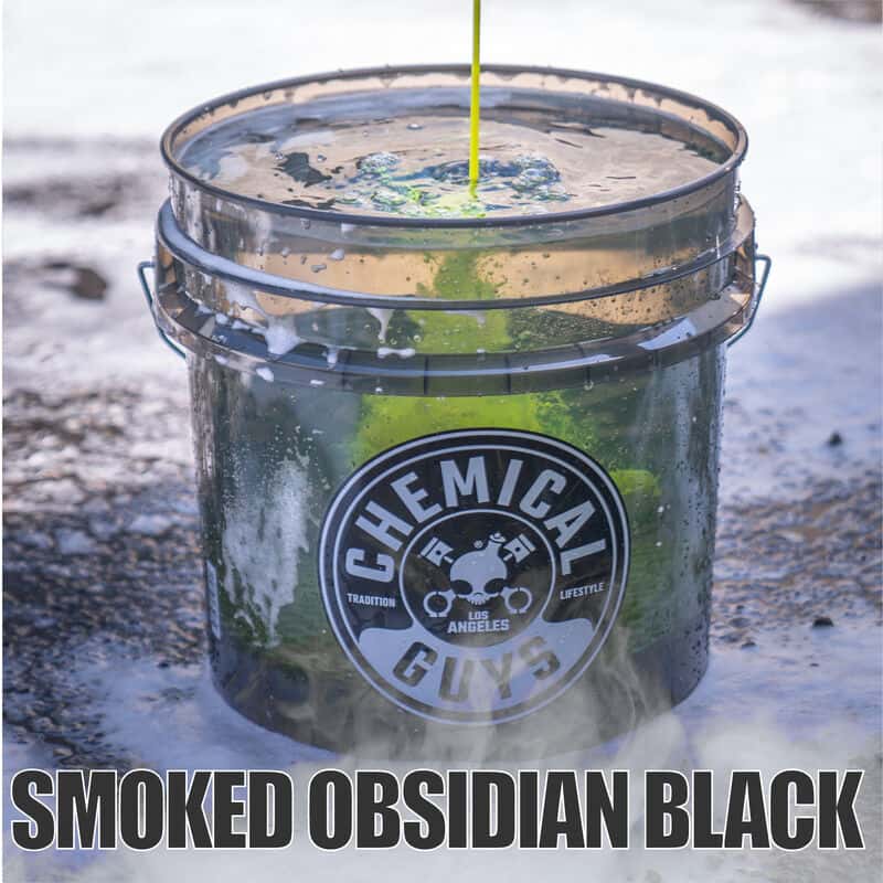 Chemical Guys — Chemical Guys Heavy Duty Detailing Bucket Smoked Black (4.5 Gal) - view 1