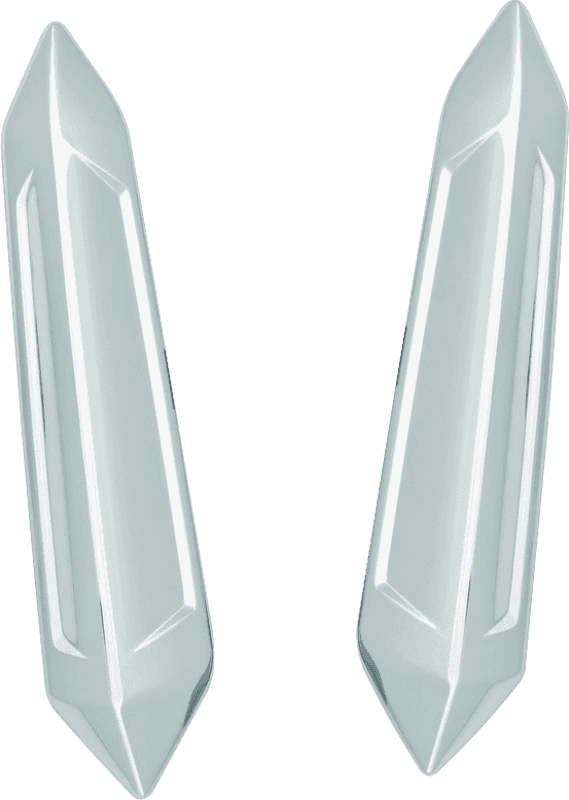 Kuryakyn — Kuryakyn Omni Windshield Trim For GL1800 Chrome - view 1