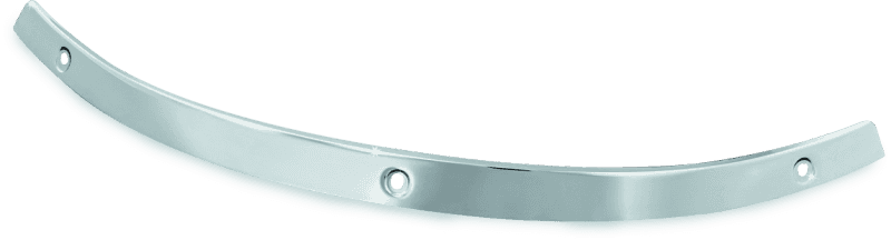 Kuryakyn — Kuryakyn Smooth Windshield Trim 14-Up Touring Chrome - view 1