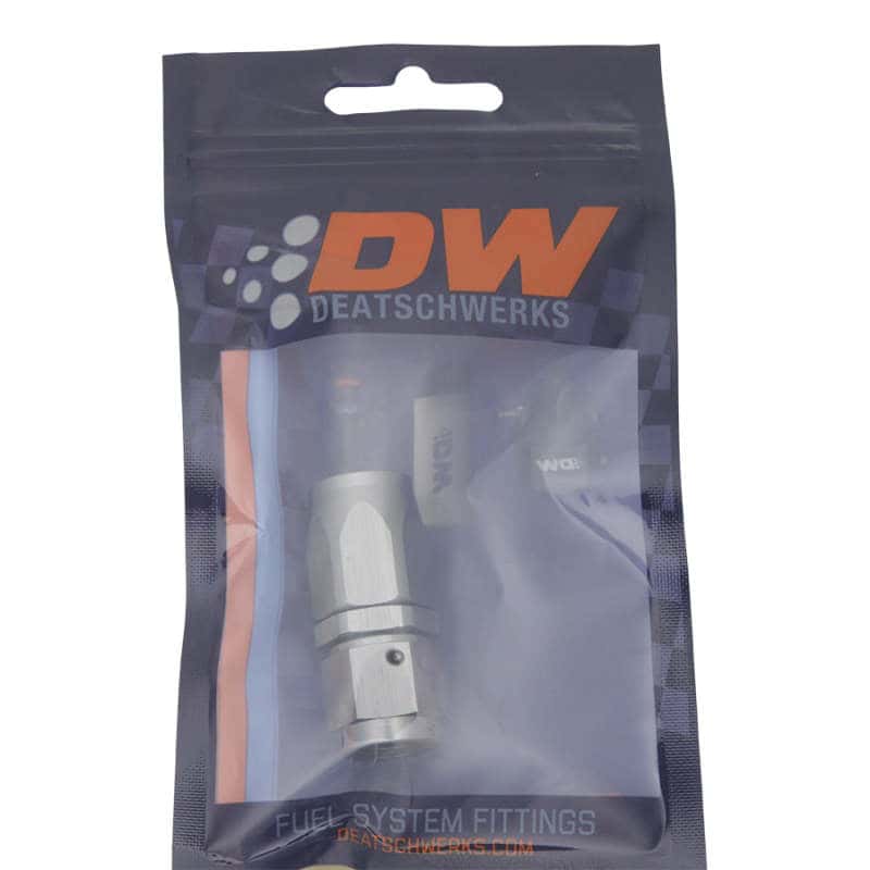 DeatschWerks — DeatschWerks 6AN Female Swivel Straight Hose End CPE - view 2