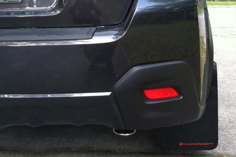 Rally Armor — Rally Armor 13-17 Subaru Crosstrek XV Black Mud Flap w/Orange Logo
Mud Flap - view 5