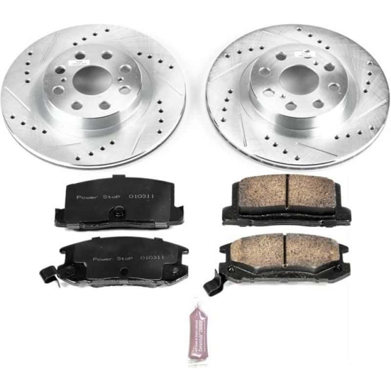 PowerStop — Power Stop 00-05 Toyota MR2 Spyder Rear Z23 Evolution Sport Brake Kit - view 1