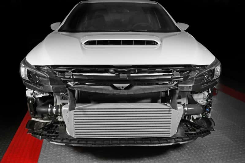 Perrin Performance — PERRIN 22-25 Subaru WRX Front Mount Intercooler Kit (Black Tubes & Silver Core) - view 11