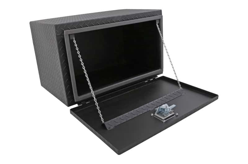 Dee Zee — Dee Zee Universal Tool Box - Specialty Underbed Black BT Alum 30X20X18 (Txt Blk)
ToolBxTrkBedUnderBed - view 3