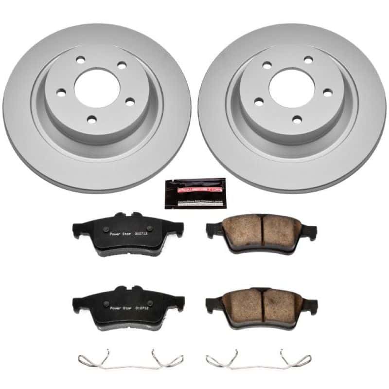 PowerStop — Power Stop 08-10 Mazda 5 Rear Z17 Evolution Geomet Coated Brake Kit - view 1