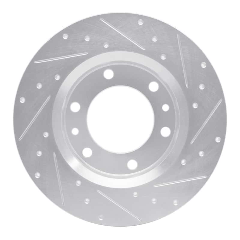 R1 Concepts — R1 81-85 Toyota 4Runner Front Left Drilled & Slotted Silver Brake Rotor
R1 Brake Rotor Drill - view 5