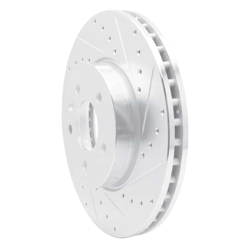 R1 Concepts — R1 13-25 Cadillac ATS Front Right Drilled & Slotted Silver Brake Rotor
R1 Brake Rotor Drill - view 2