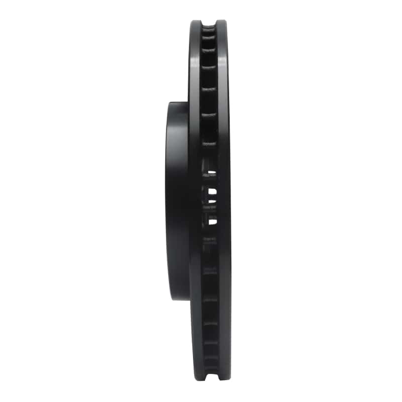 R1 Concepts — R1 05-10 Honda Odyssey Front Right Drilled & Slotted Black Brake Rotor
R1 Brake Rotor Drill - view 3