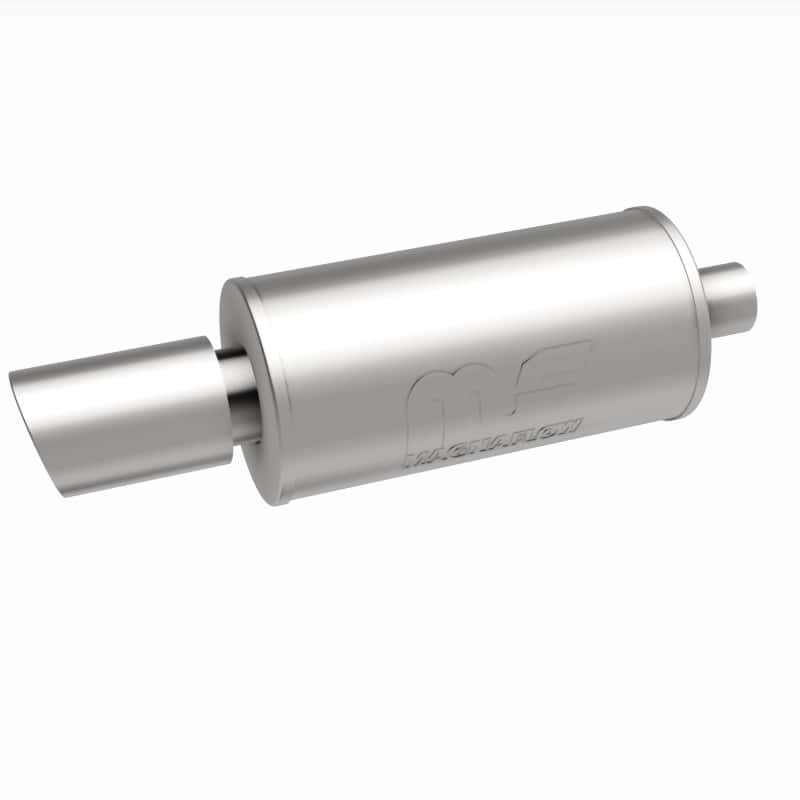 Magnaflow — MagnaFlow Muffler W/Tip Mag SS 14X7X7 2.25/4.
Straight Through - view 10