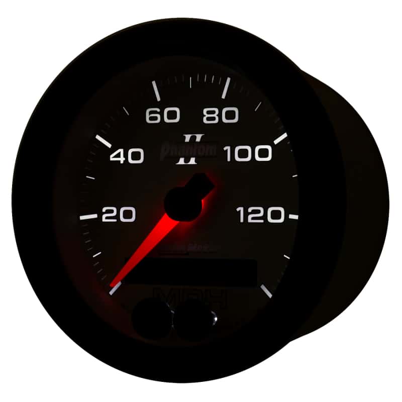 AutoMeter — Autometer Phantom II 3-3/8in 0-140MPH In-Dash Electronic GPS Programmable Speedometer
3-3/8" SPEEDO, 140 M - view 9
