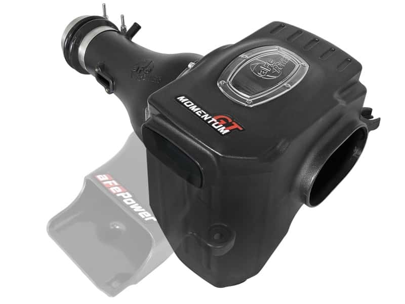 aFe — aFe Momentum GT Pro DRY S Cold Air Intake System 17-18 Nissan Titan V8 5.6L
Momentum GT Intake - view 1