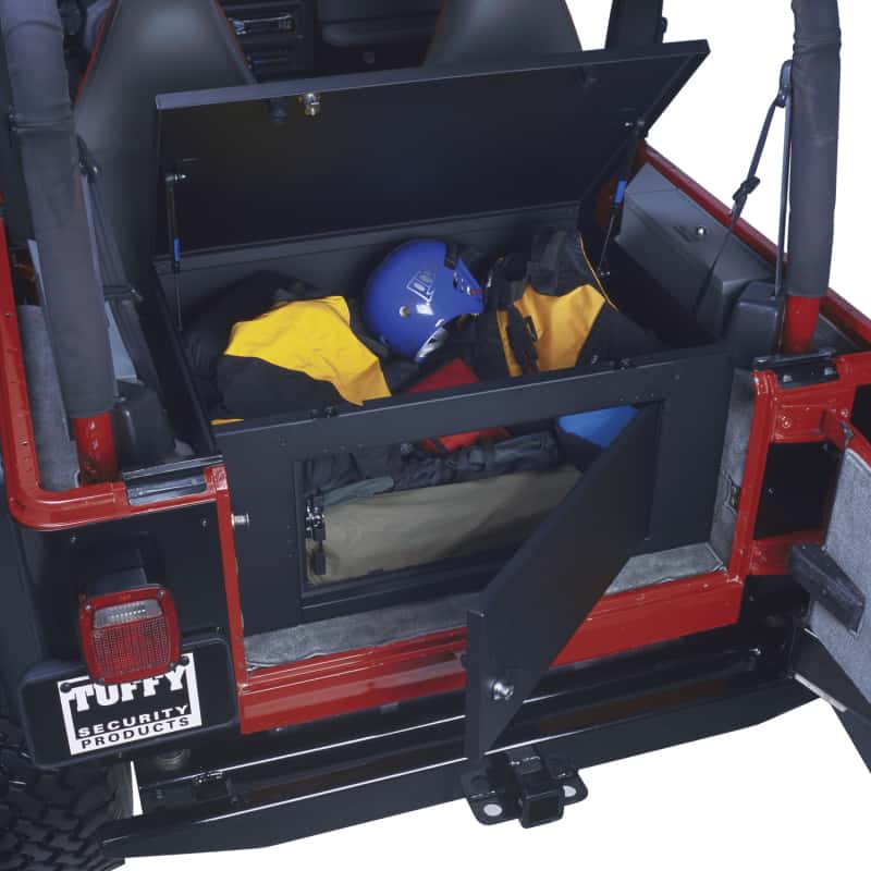 Tuffy Products — Tuffy Rear Cargo Lockbox Steel Black
Cargo Lockbox - view 4