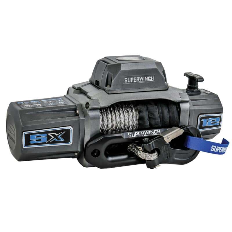 Superwinch — Superwinch 12000 LBS 12V DC 3/8in x 80ft Synthetic Rope SX 12000SR Winch - Graphite
Winch - view 17