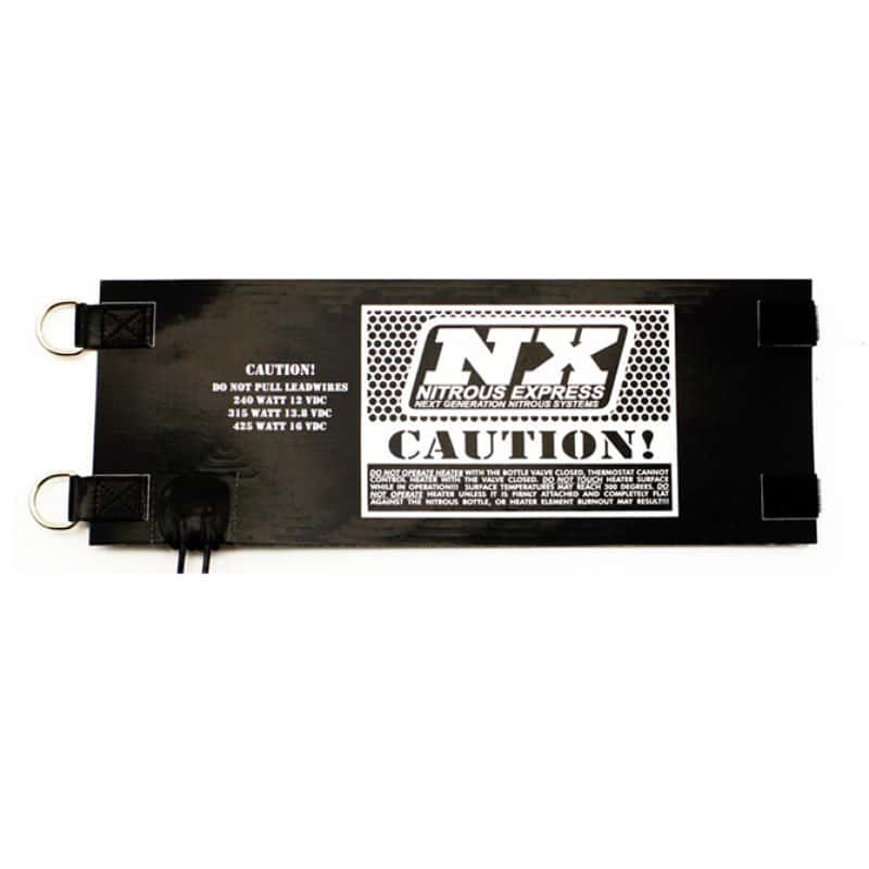 Nitrous Express — Nitrous Express Bottle Heater Element Only (5.25 x 12.5) 14Amps
N2OBttlHtrElement
Bottle Heater - view 2