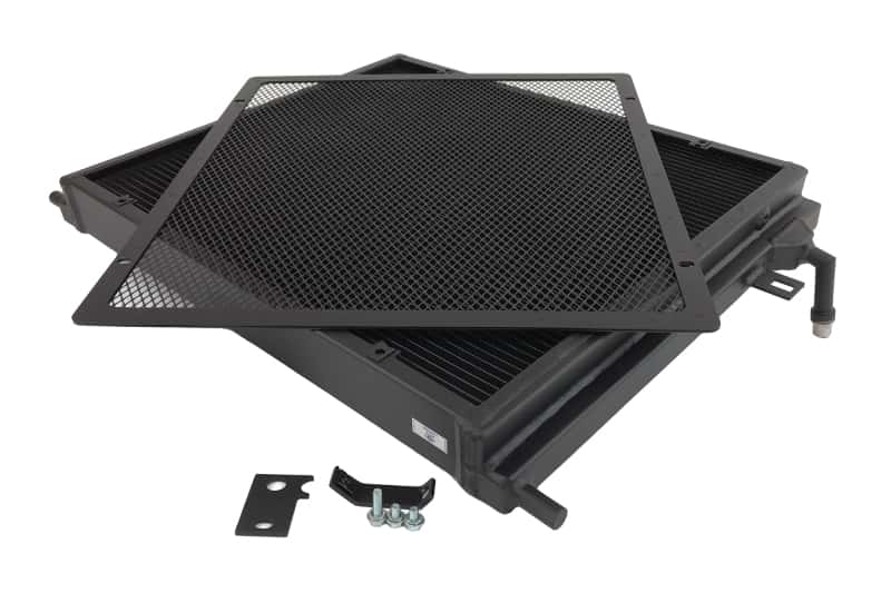 CSF — CSF BMW B58/B48 Front Mount Triple-Pass Heat Exchanger w/Rock Guard - Black
CSF Heat Exchanger
8131B
 - view 2