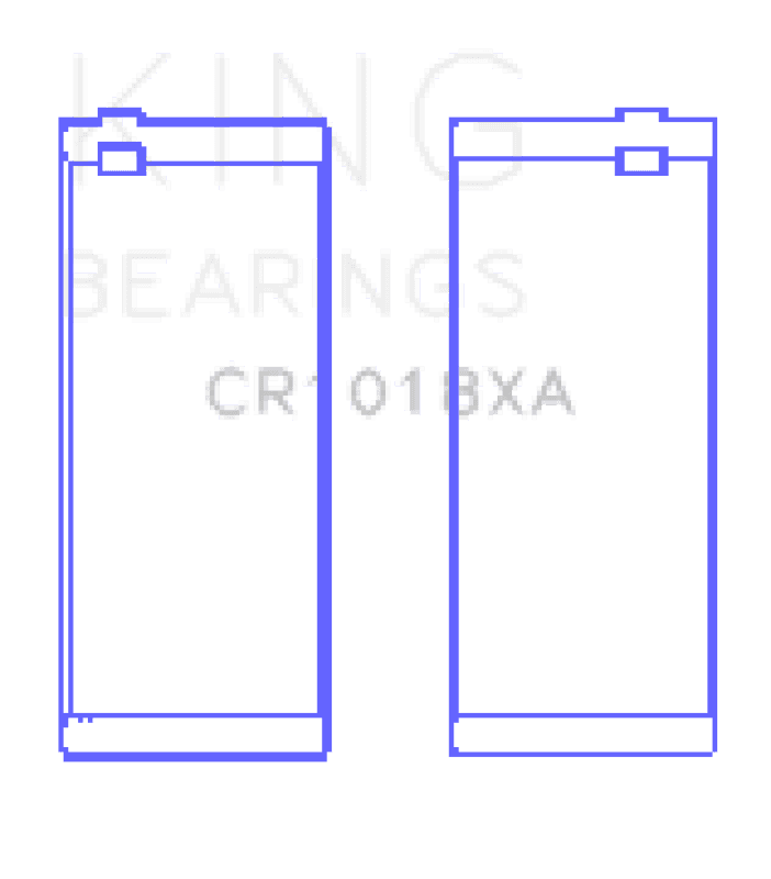 King Engine Bearings — King Engine Bearings Mercedes Benz Om611.960/981/Om646.821/962/966 (Size +0.50mm) Conrod Bearing Set
Engine Bearing - view 1