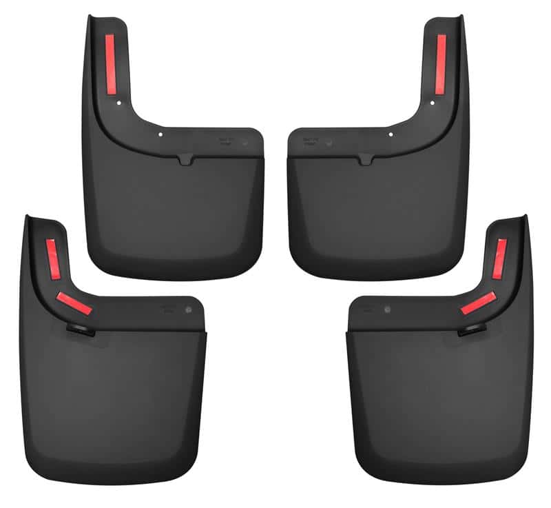 Husky Liners — Husky Liners 17 Ford F-250 Super Duty / F-350 Super Duty Front and Rear Mud Guards (w/ Flares) Black
Mud Guards - view 2