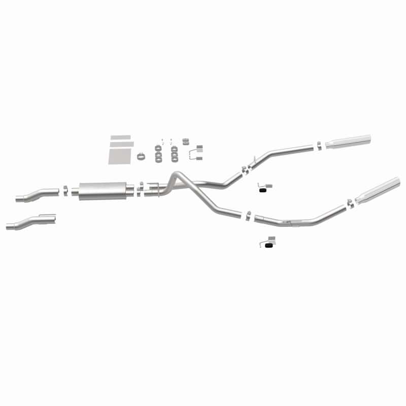 Magnaflow — MagnaFlow 11 Ford F-150 3.7L/5.0L/6.2L SS Catback Exhaust Dual Split Rear Exit w/ 3.5in SS Tips
Cat-Back - view 15