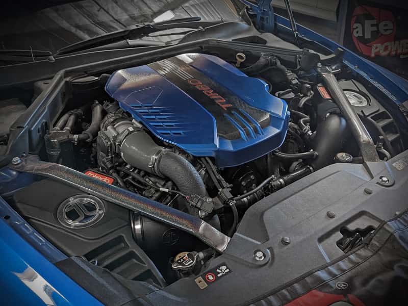 aFe — aFe 18-22 Kia Stinger V6-3.3L (tt) MagnumFORCE Intakes Stage-2 Pro 5R
Takeda Intake System - view 8