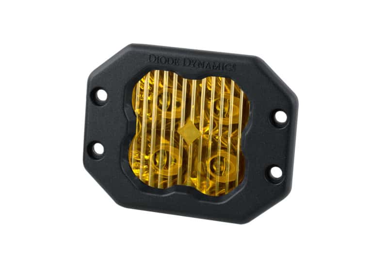 Diode Dynamics — Diode Dynamics SS3 Sport ABL - Yellow Driving Flush (Single) - view 1