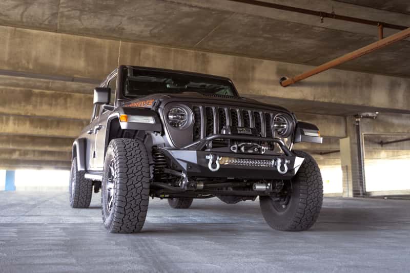 DV8 Offroad — DV8 Offroad 07-23 Jeep Wrangler JK/JL & Gladiator JT FS-1 Series Stubby Front Bumper
Jeep FS-1 Front - view 9