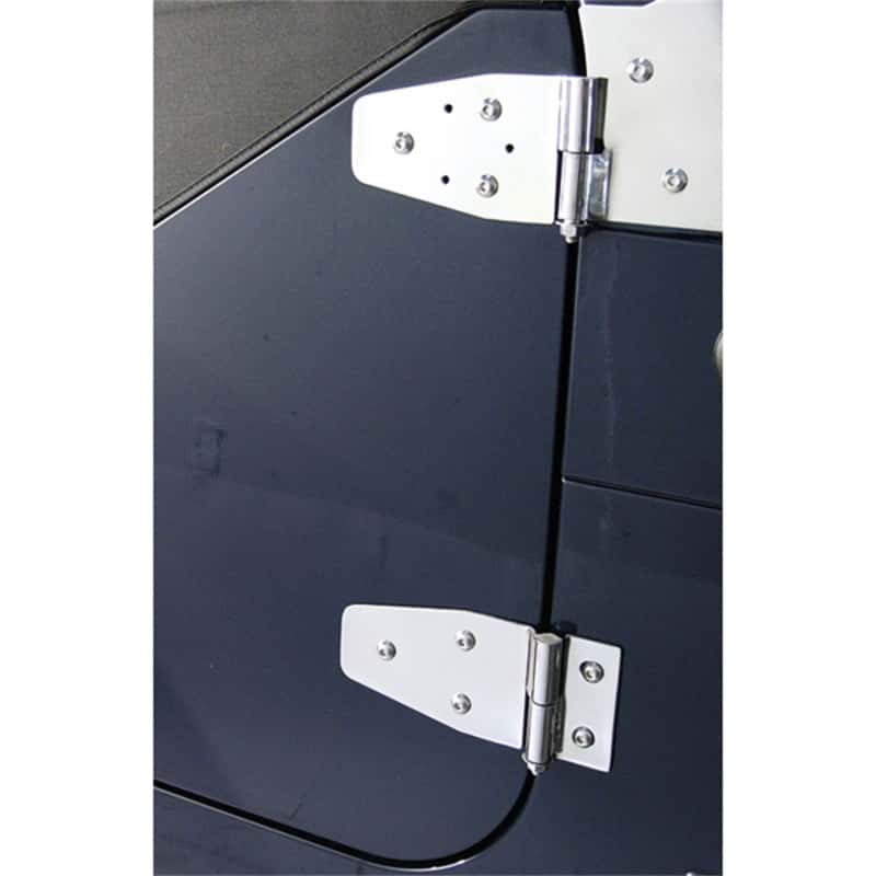 Rugged Ridge — Rugged Ridge 94-95 Jeep Wrangler YJ Stainless Steel Door Hinge Kit
OFFROAD_EXTERIOR
Door Hinge - view 3