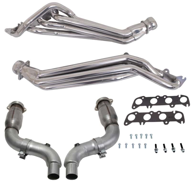 BBK — BBK 15-23 Ford Mustang GT 1-3/4 Long Tube Headers w/High Flow Catted Mid Pipe (Silver Ceramic)
Exhaust Header
Exhaust Kit - view 1