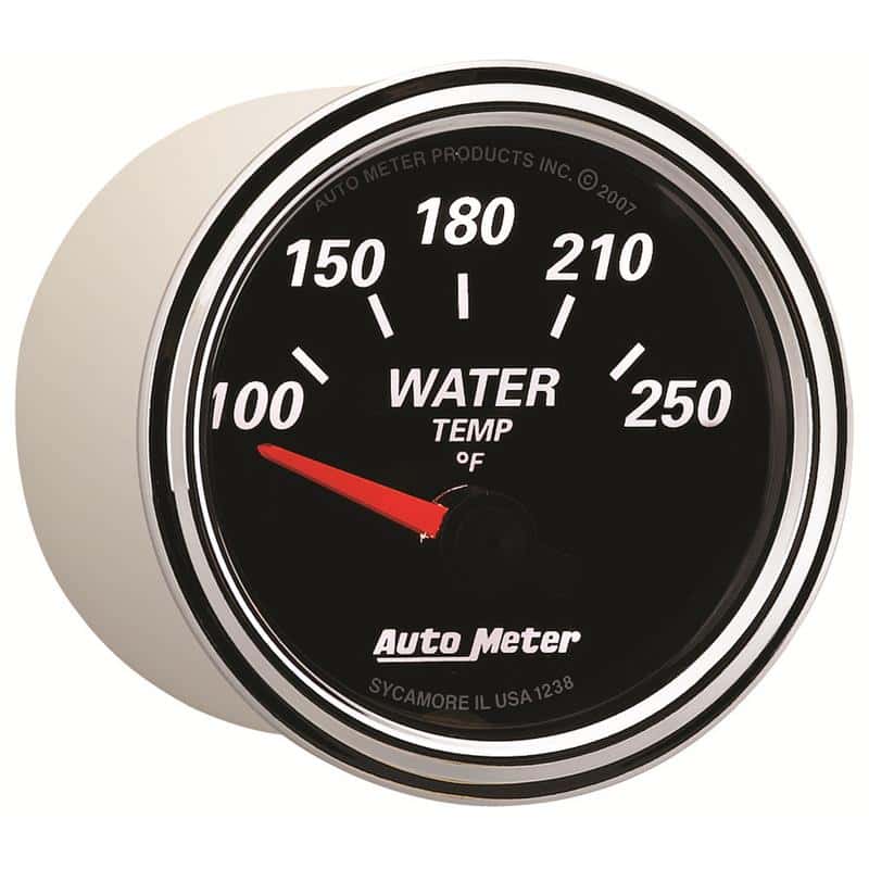 AutoMeter — Autometer Designer Black II 52mm 250 Deg F Water Temp Gauge
GA 2" WTMP ELEC DBII - view 5