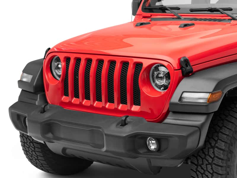 Raxiom — Raxiom 18-22 Jeep Wrangler JL/ JT 9-Inch LED Headlights w/ DRL and Halo- Black Housing (Clear Lens)
Headlights - view 12