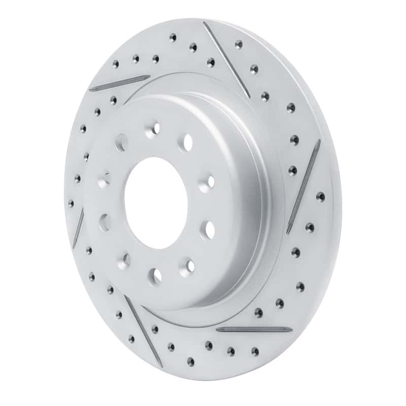 R1 Concepts — R1 16-25 Buick Regal Sportback Rear Right Drilled & Slotted Geo-Carbon Rotor - view 2