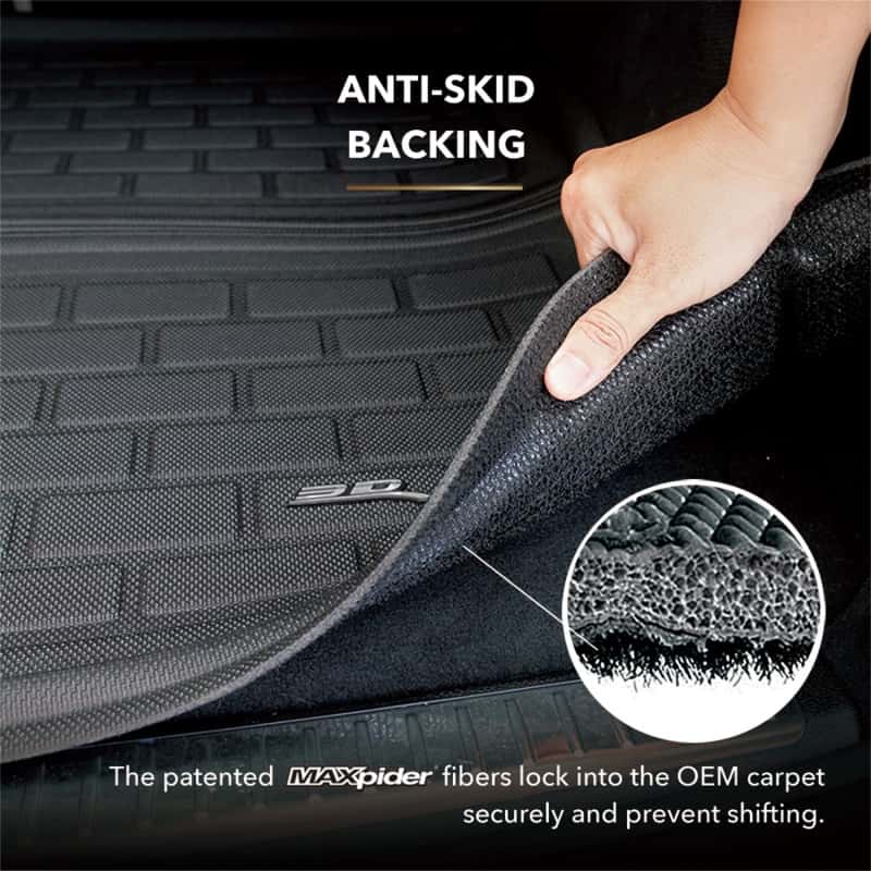 3D MAXpider — 3D MAXpider 2014-2016 Tesla Model S Kagu Cargo Liner - Black
Cargo Area Liner - view 4