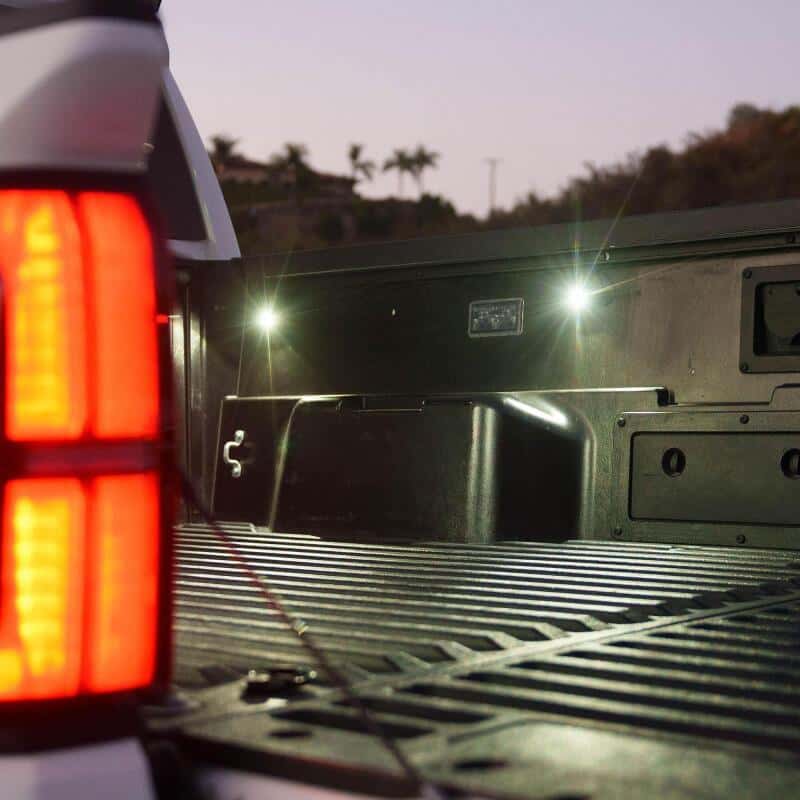 Baja Designs — Baja Designs 05-24 Toyota Tacoma / 07-24 Toyota Tundra Bed Rail Cargo Light Kit - White - view 3