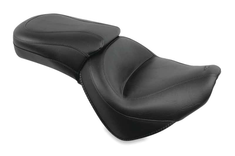 Mustang Motorcycle — Mustang 10-13 Honda VT1300C Sabre,10-16 Stateline, 10-15 Interstate 1PC Seat - Black - view 1
