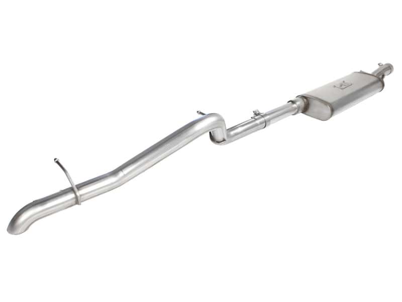 aFe — aFe MACHForce XP Exhaust Cat-Back 2.5in SS-409 Hi-Tuck 12-14 Jeep Wrangler Unlimited V6 3.6L 4Dr
Cat-Back Exhaust - view 3