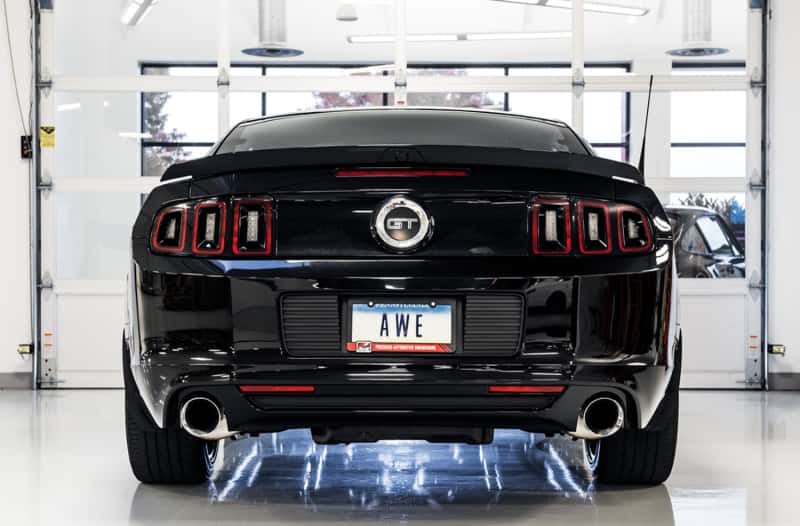 AWE Tuning — AWE Tuning S197 Mustang GT Axle-back Exhaust - Touring Edition (Chrome Silver Tips)
Touring Exhaust - view 4