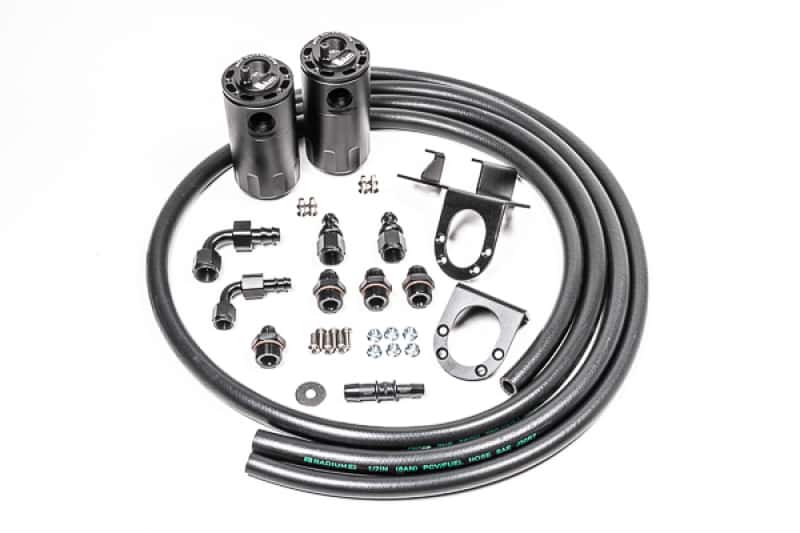 Radium Engineering — Radium Engineering 07-21 Toyota Tundra Dual Catch Can Kit Fluid Lock - view 1
