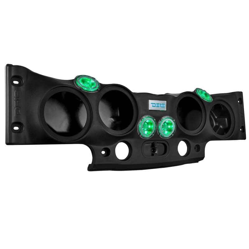 DS18 — DS18 2007-18 Jeep JK/JKU Soundbar System Fits 4 x 8in Speakers (Not Included)- Black - view 8