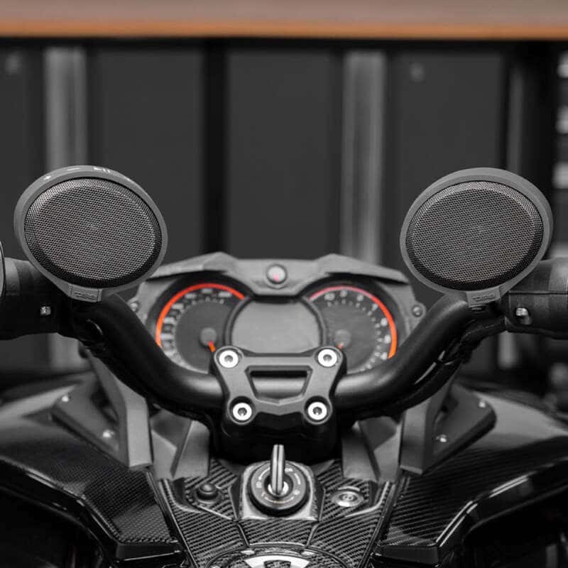 DS18 — DS18 2.5in Handlebar Mount Speakers Full-Range Amplified Class D USB Port Water Resistant - view 3