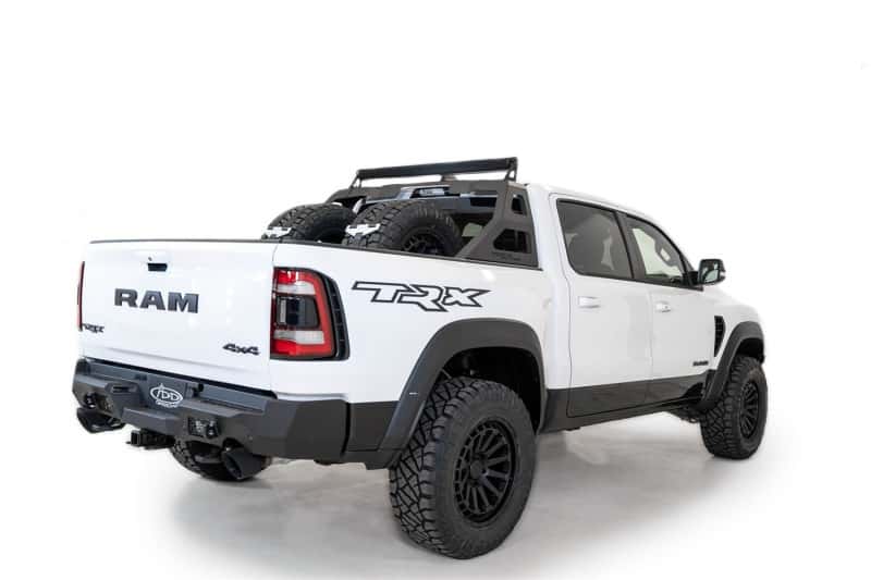 Addictive Desert Designs — Addictive Desert Designs 2021 Dodge Ram 1500 TRX Stealth Fighter Chase Rack - Hammer Black
Chase Rack - view 7