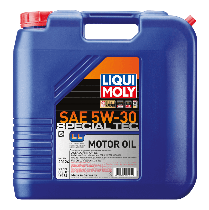 LIQUI MOLY — LIQUI MOLY 20L Special Tec LL Motor Oil SAE 5W30 - view 2