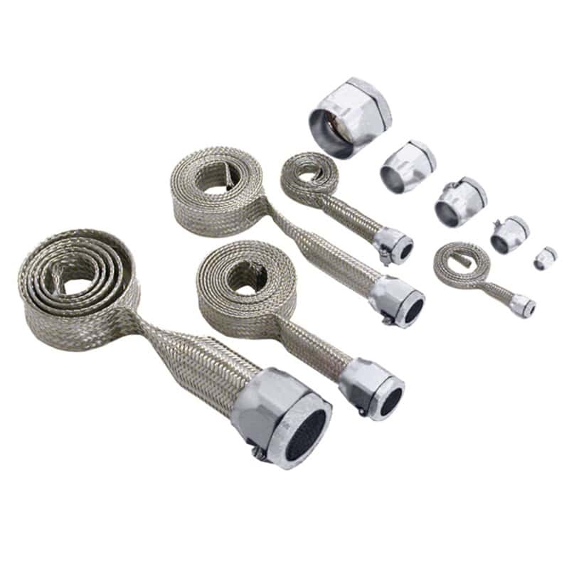 Spectre — Spectre MagnaBraid 304SS Braided Sleeving Kit - Chrome End Caps
Magnabraid Stainless
Sleeving Kit - view 1