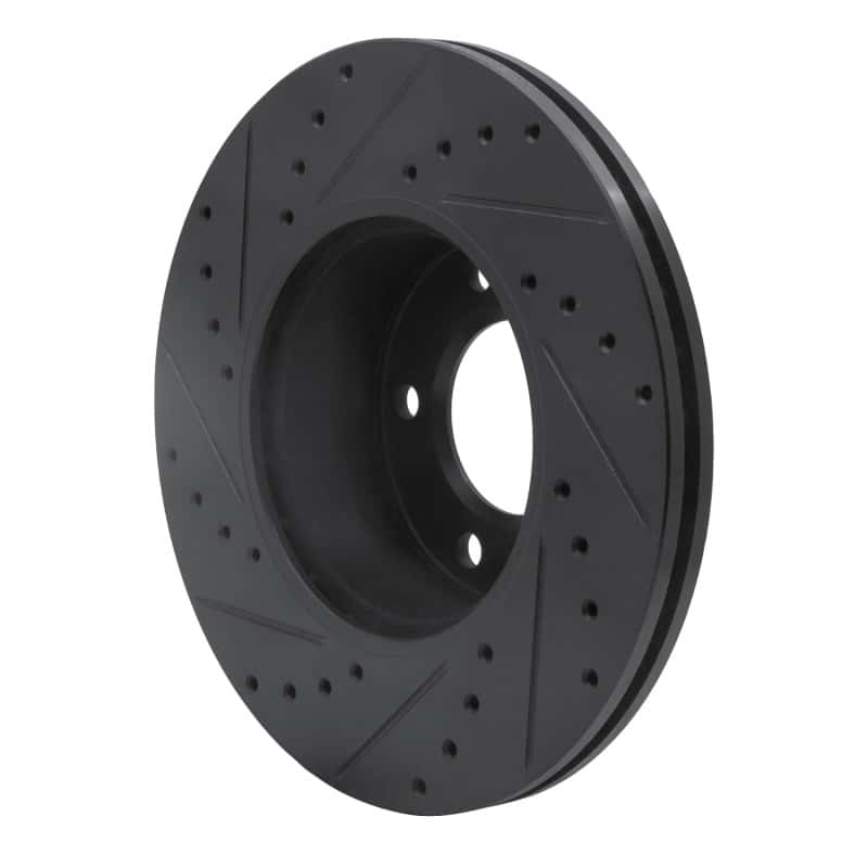 R1 Concepts — R1 06-13 BMW 325I (USA/Canada) Front Right Drilled & Slotted Black Brake Rotor
R1 Brake Rotor Drill - view 4