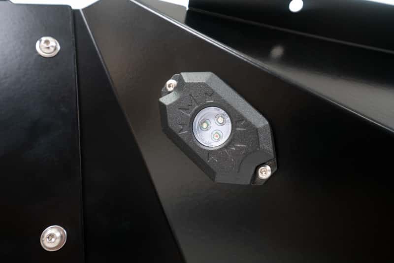 DV8 Offroad — DV8 Offroad 07-18 Jeep Wrangler JK Front Aluminum Inner Fender w/ Rock Lights - Black
Fender Liners - view 4