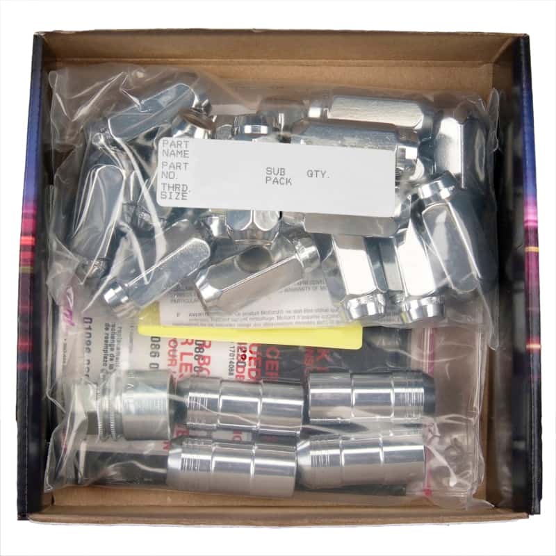 McGard — McGard 5 Lug Hex Install Kit w/Locks (Cone Seat Nut) M14X1.5 / 22mm Hex / 1.635in. Length - Chrome - view 6