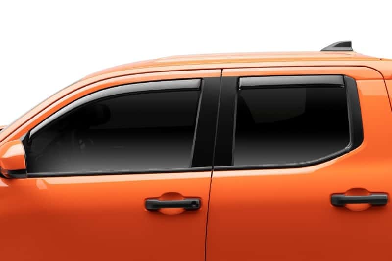 AVS — AVS 2024+ Toyota Tacoma In-Channel Ventvisors 4pc - Smoke
IN-CHANNEL VENTVISOR
Side Window Vent - view 2