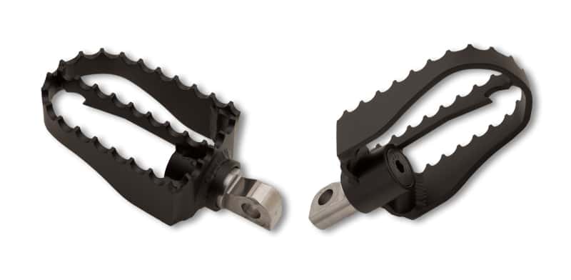 Burly Brand — Burly Brand MX Pegs Rider - Black - view 2