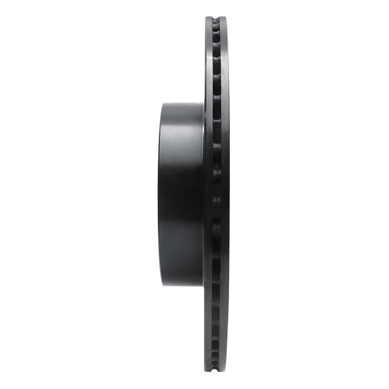 R1 Concepts — R1 08-25 Infiniti Q60 Rear Right Drilled & Slotted Black Brake Rotor
R1 Brake Rotor Drill - view 3